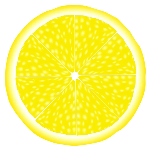 Limão amarelo — Vetor de Stock